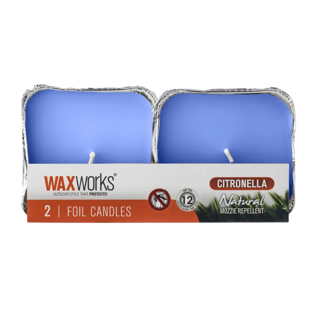 Citronella Foil Candle 2pack