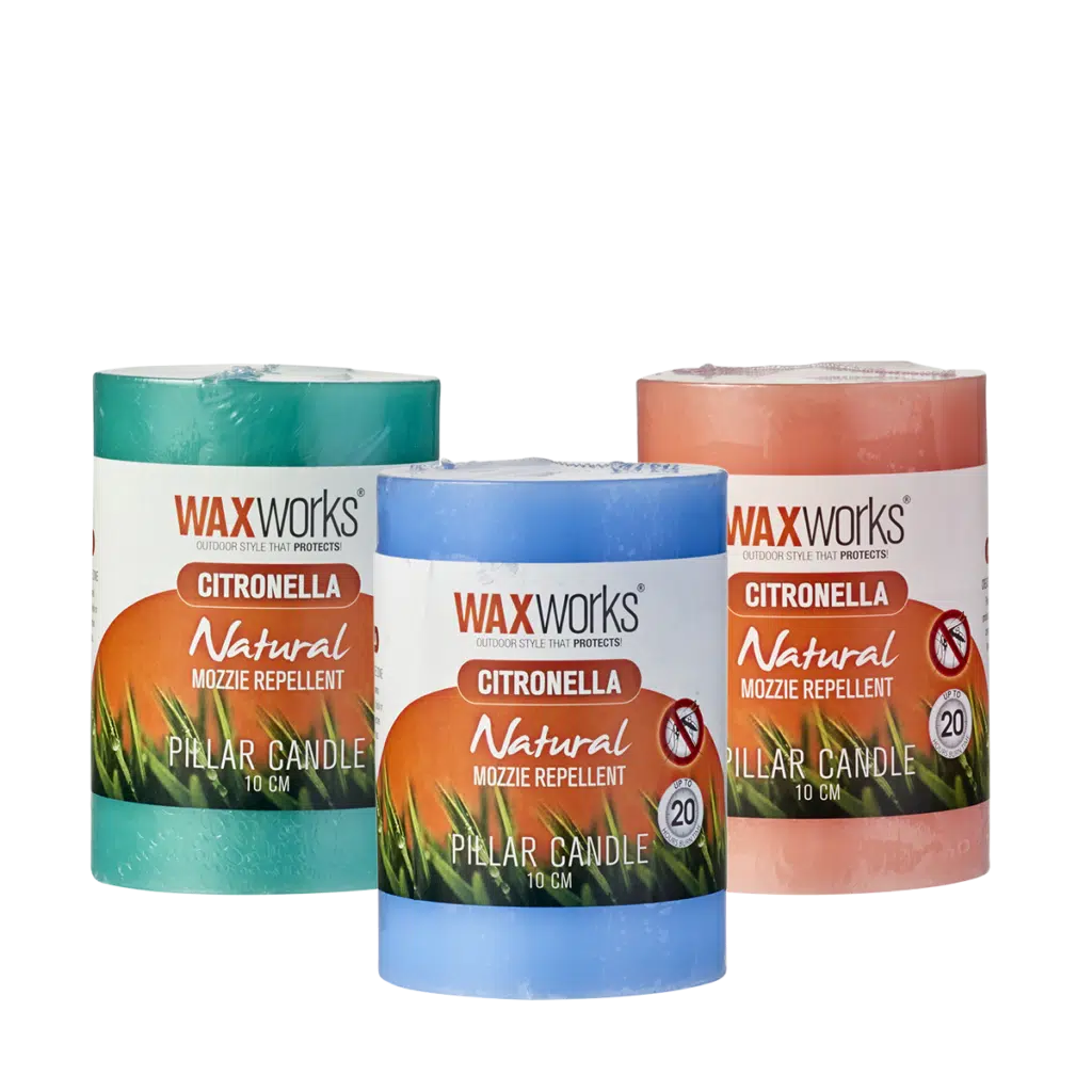 Citronella Pillar Candle 10cm