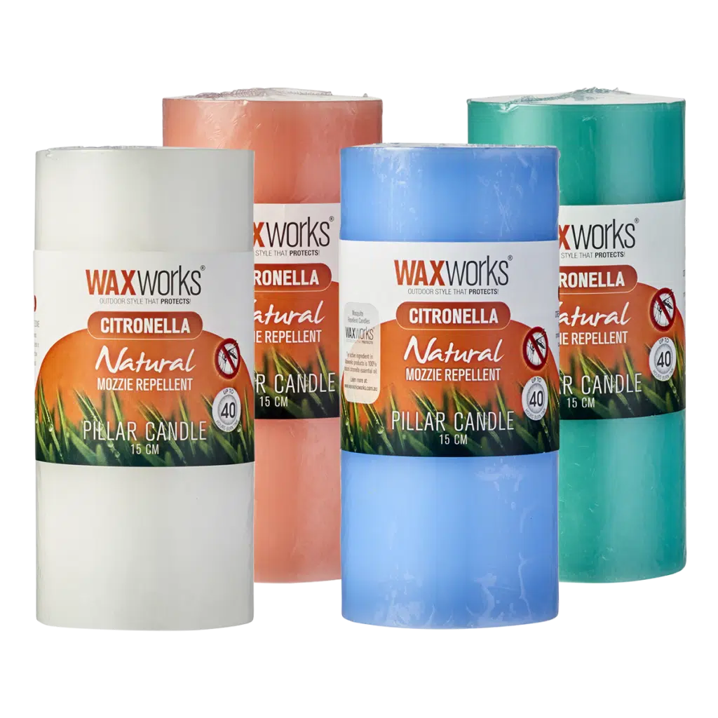 Citronella Pillar Candle 15cm