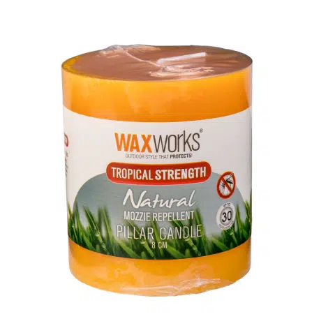 Citronella Pillar Candle 8cm