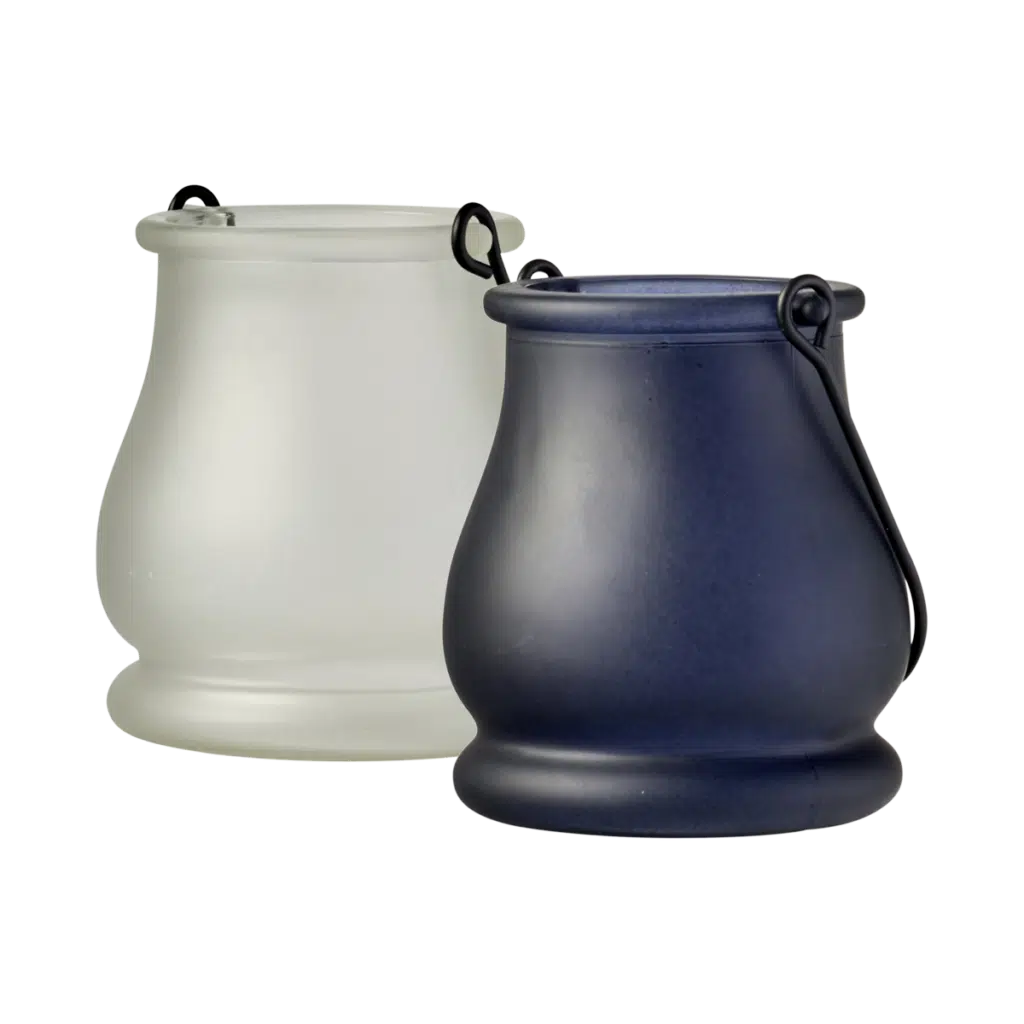 Glass Holder With 6pack Citronella Tea Lights