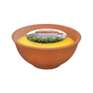 Tropical Strength Citronella Candle Pie Dish